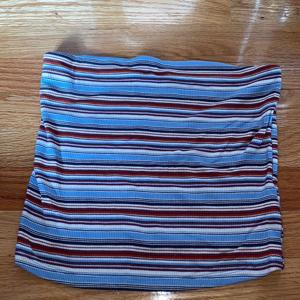 Striped crop top